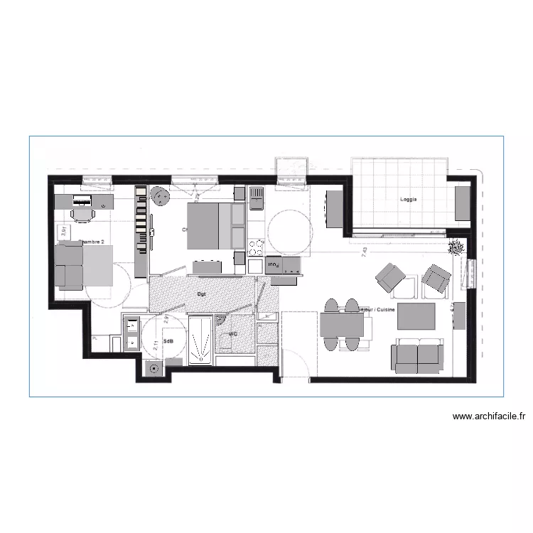 BastideRouge1203. Plan de BastideRouge1203. Plan de