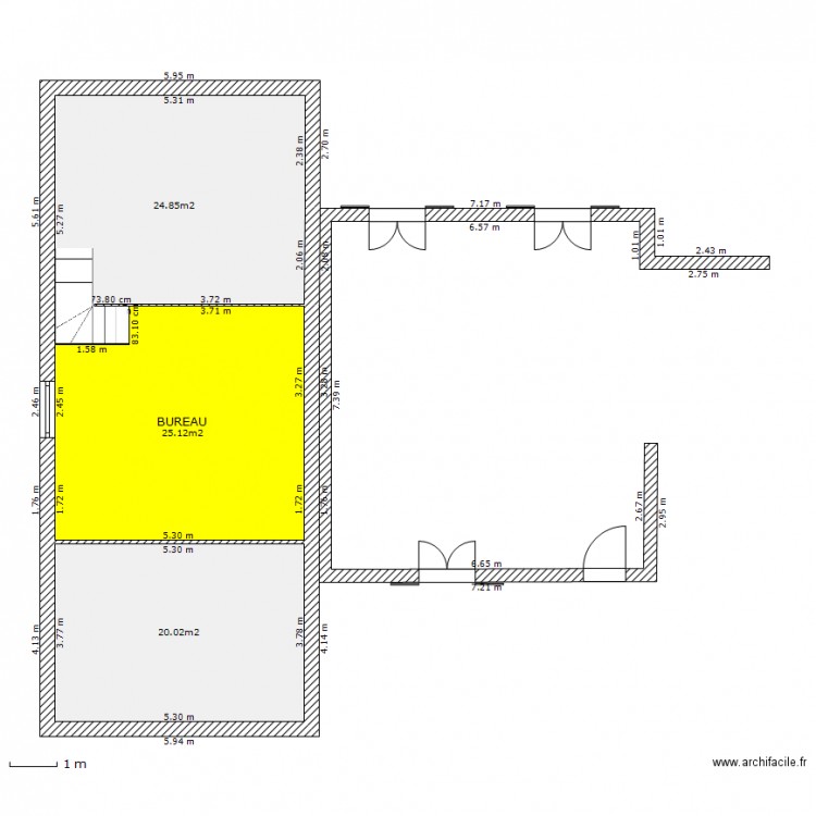 ETAGE Version 4.2. Plan de 0 pièce et 0 m2