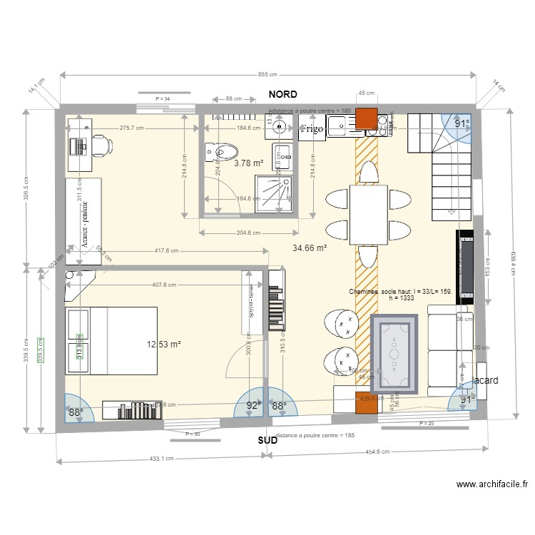 RDC Pinceloup 1 Option6. Plan de 0 pièce et 0 m2