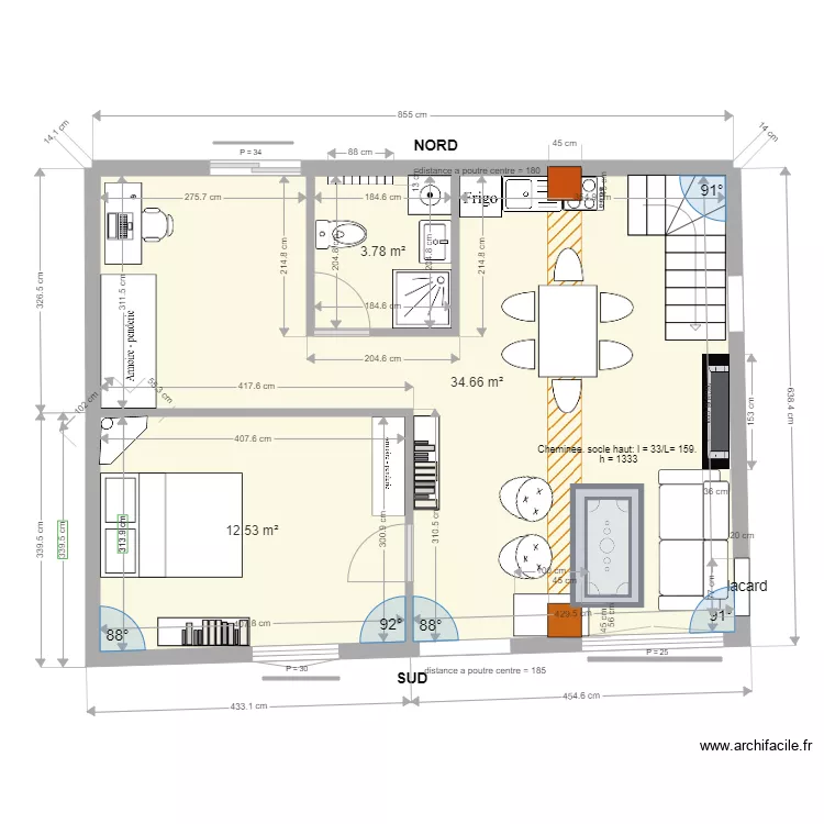 RDC Pinceloup 1 Option6. Plan de 