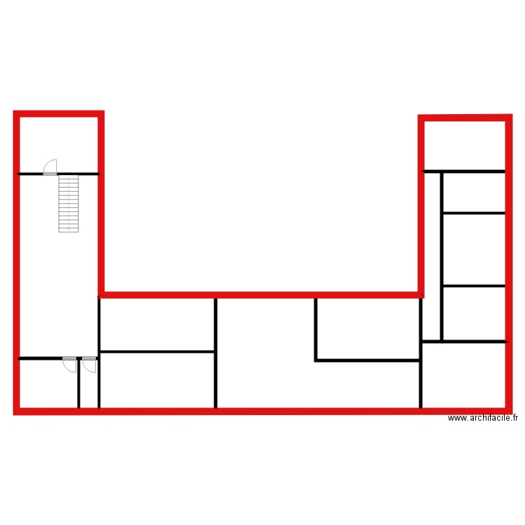 Chateau vide comble. Plan de 0 pièce et 0 m2