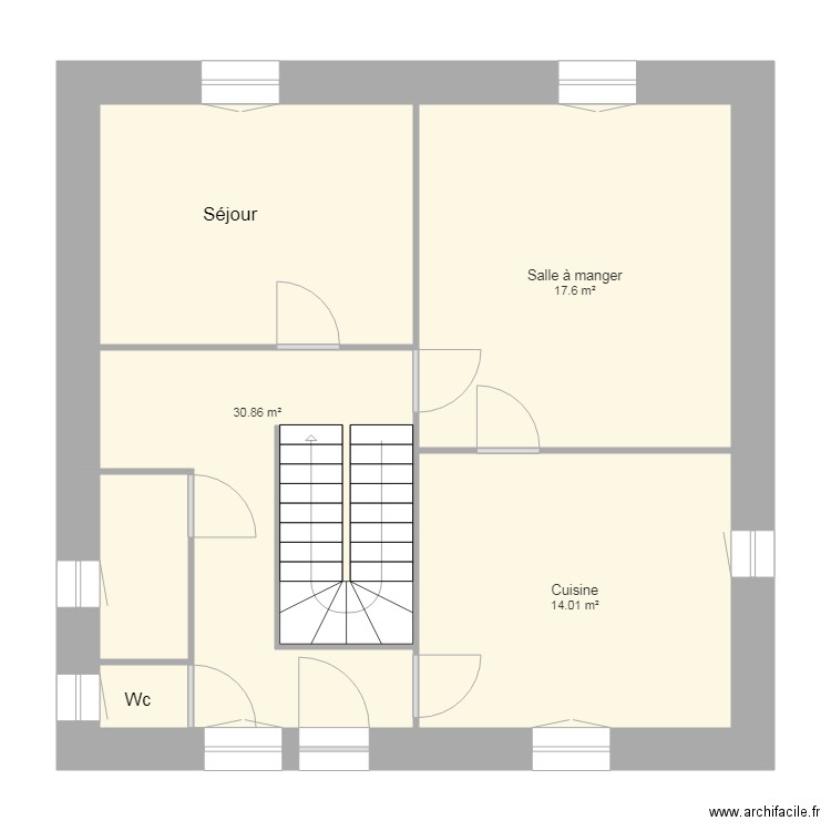 YALCINKAYA rdc. Plan de 0 pièce et 0 m2