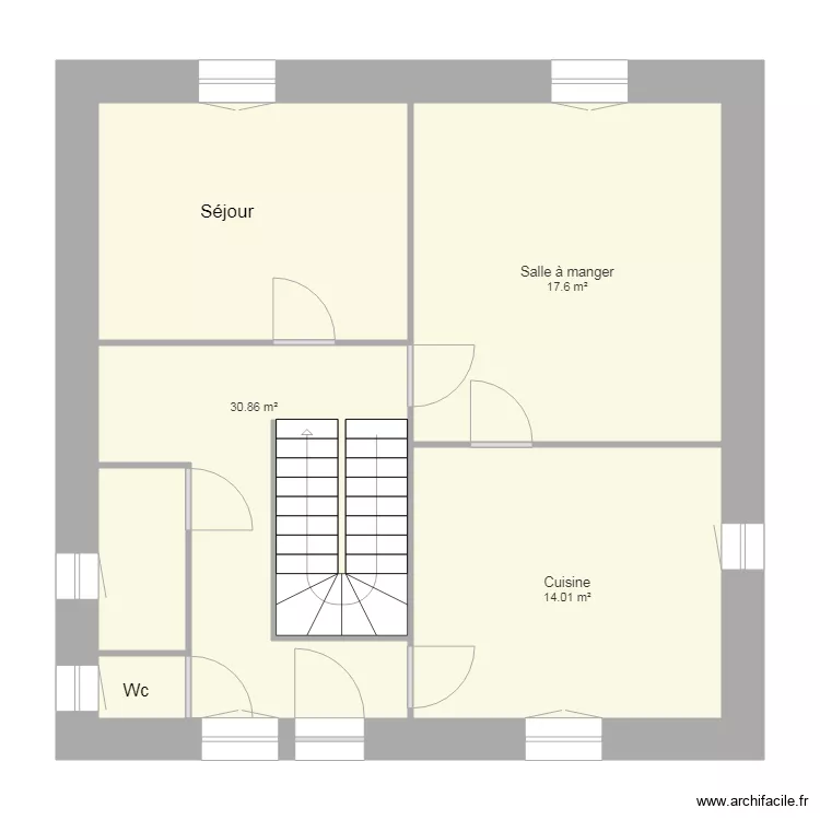 YALCINKAYA rdc. Plan de 