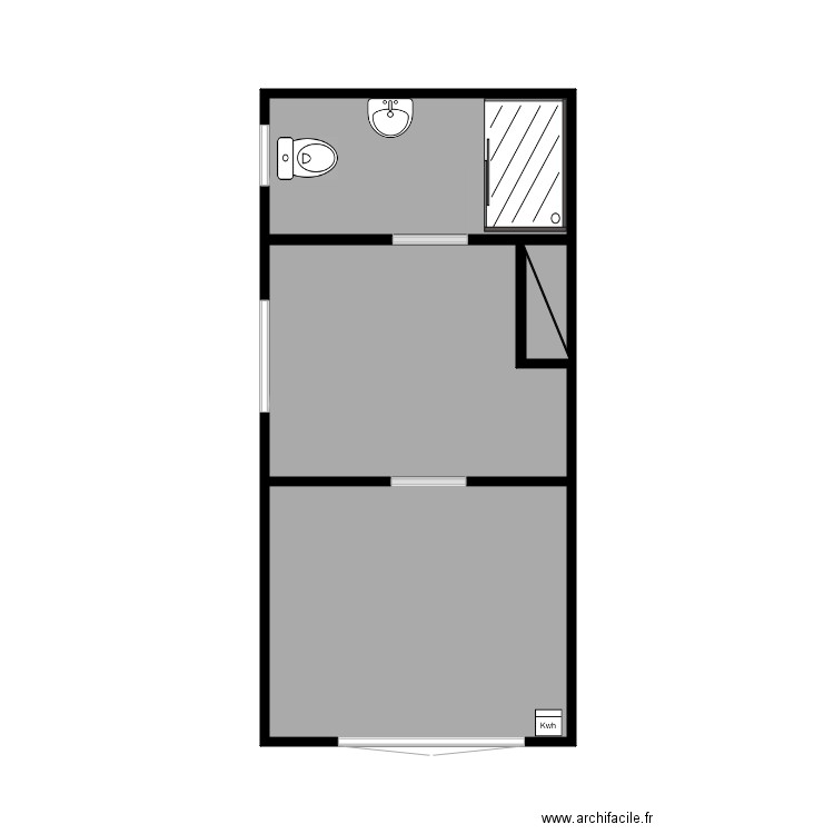 BUREAU DEPANDENCE. Plan de 0 pièce et 0 m2