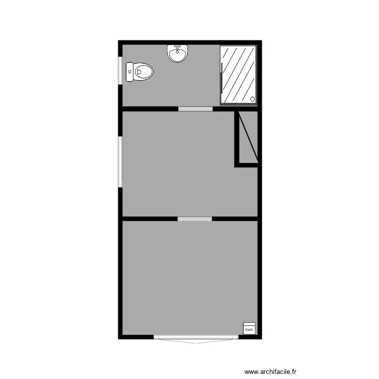 BUREAU DEPANDENCE. Plan de 