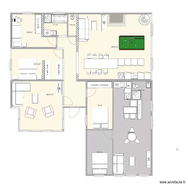 plan h&eacute;singue avec F2 ok. Plan de 