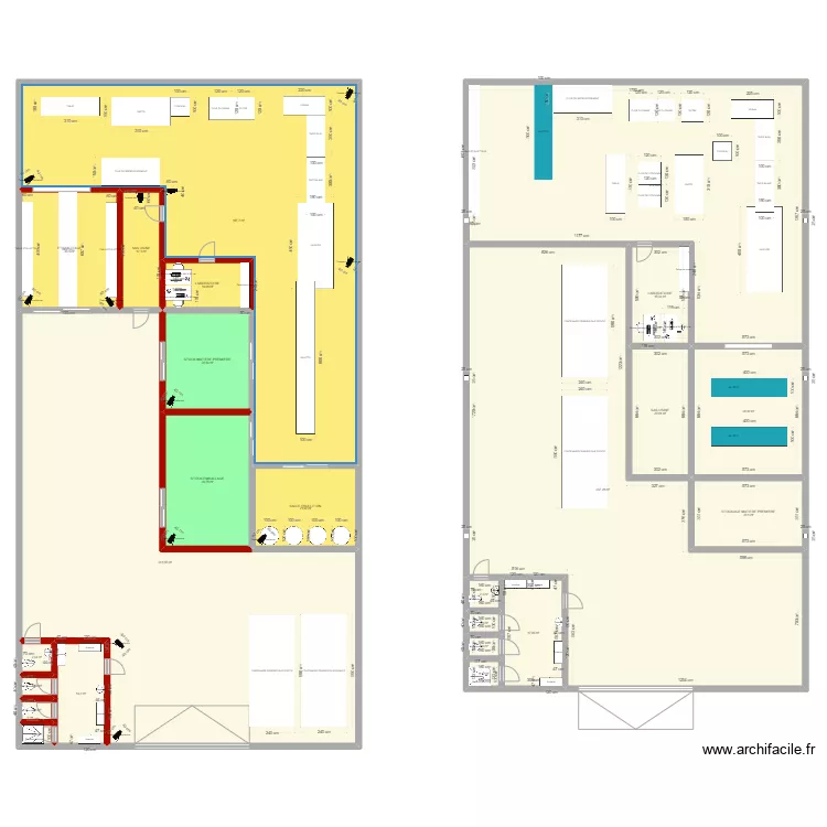 plan usine 630m2 v2. Plan de 