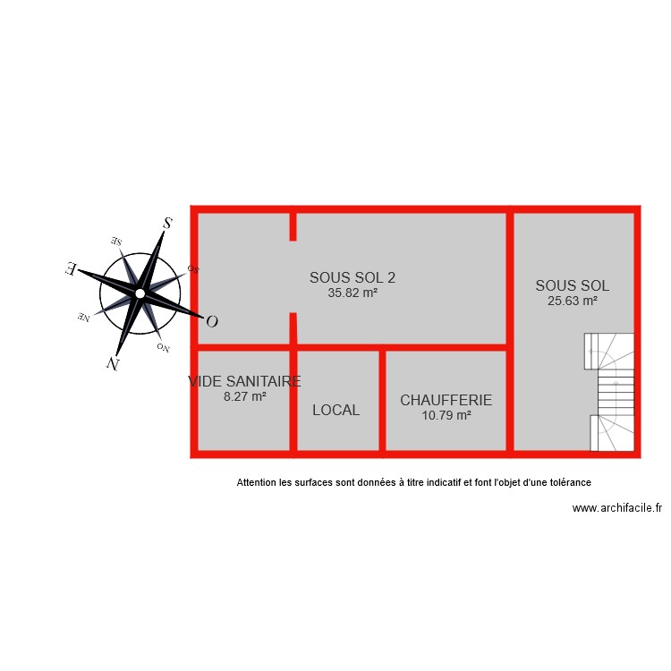 BI 5617 Ouafae ssol. Plan de 0 pièce et 0 m2