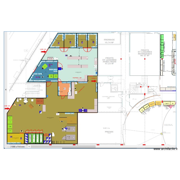 Montmorot labo BVP. Plan de 0 pièce et 0 m2