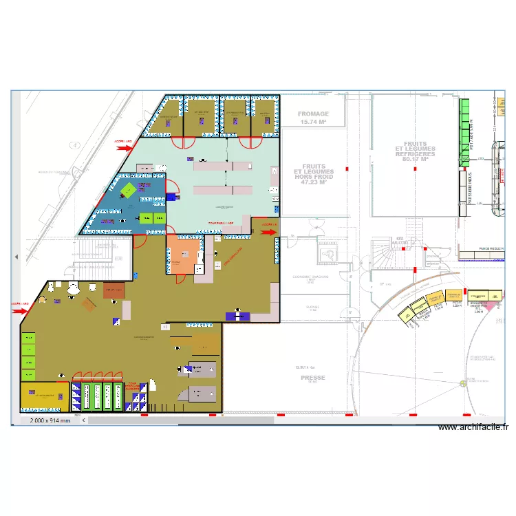 Montmorot labo BVP. Plan de Montmorot labo BVP. Plan de