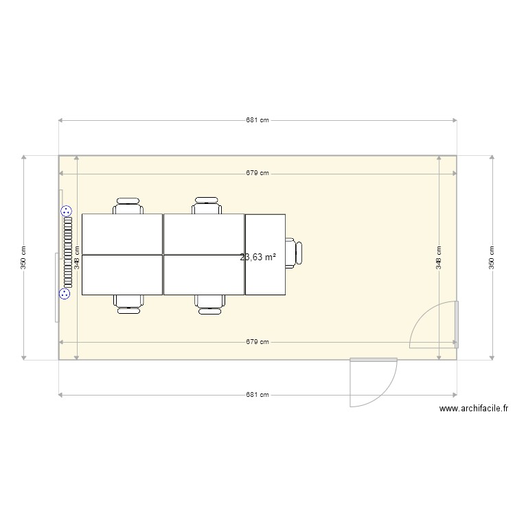 Bureau préparateur SME. Plan de 0 pièce et 0 m2