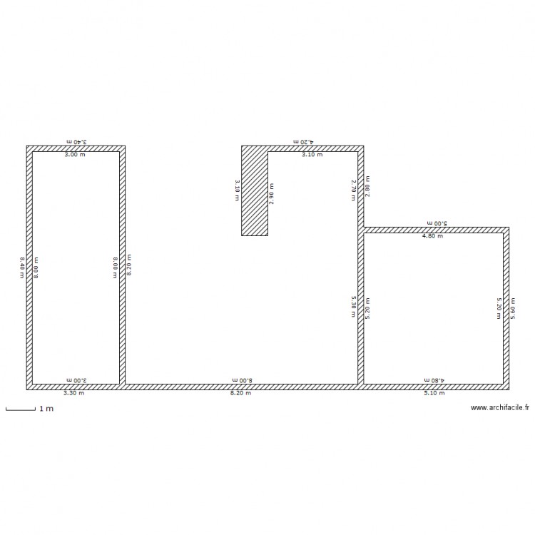 SousSol. Plan de 0 pièce et 0 m2