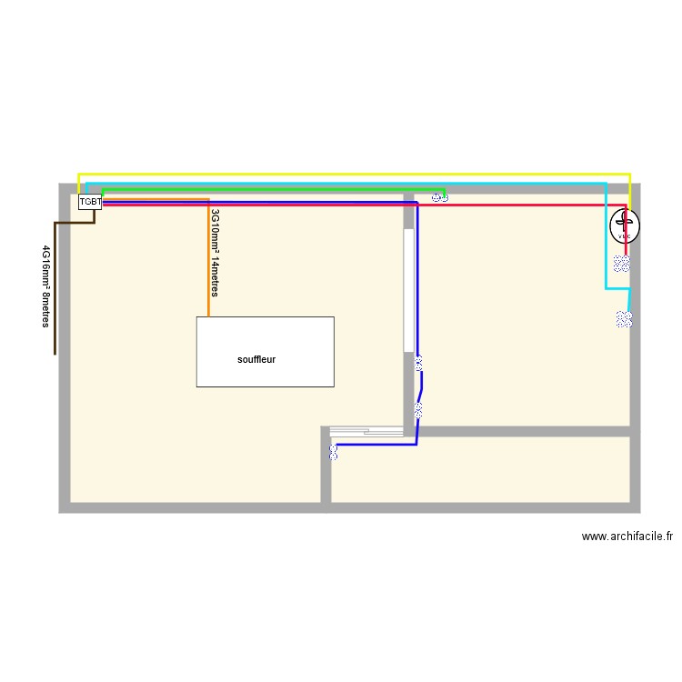 plan societe Haguenier. Plan de 0 pièce et 0 m2