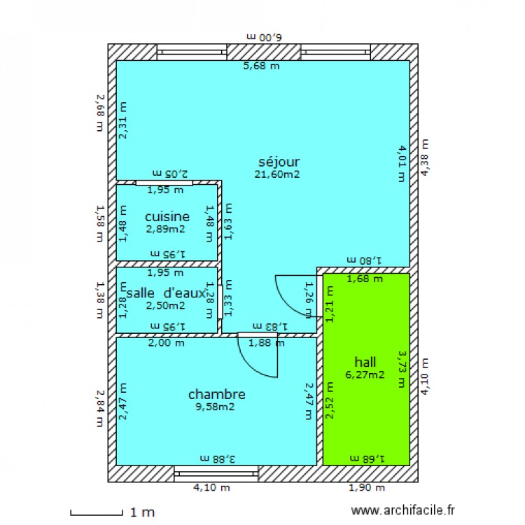 faider.2ème. Plan de 0 pièce et 0 m2