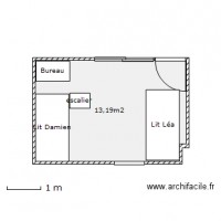 chambre rectangle