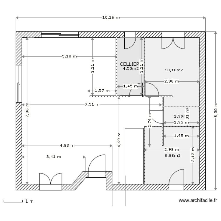Plan. Plan de 0 pièce et 0 m2