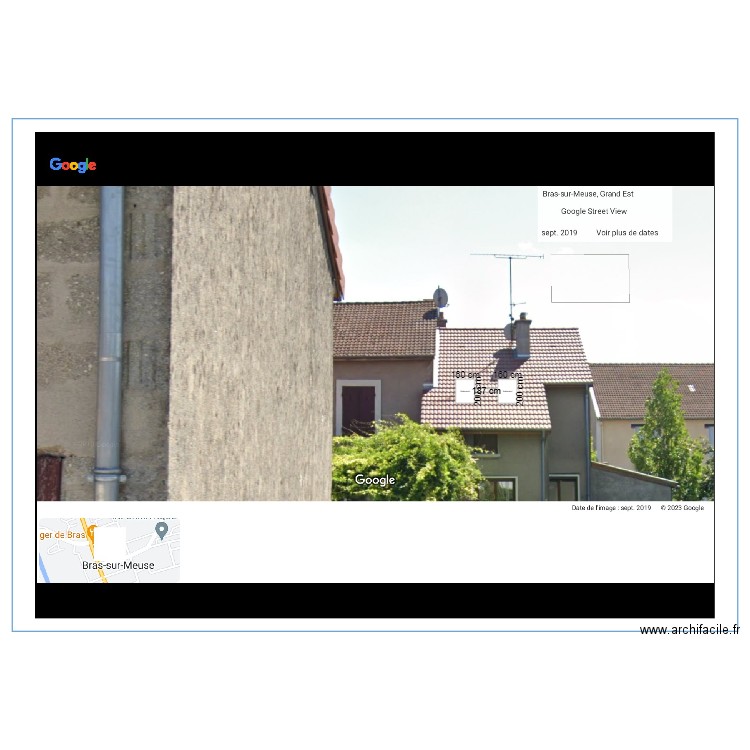 plan grenier velux. Plan de 0 pièce et 0 m2