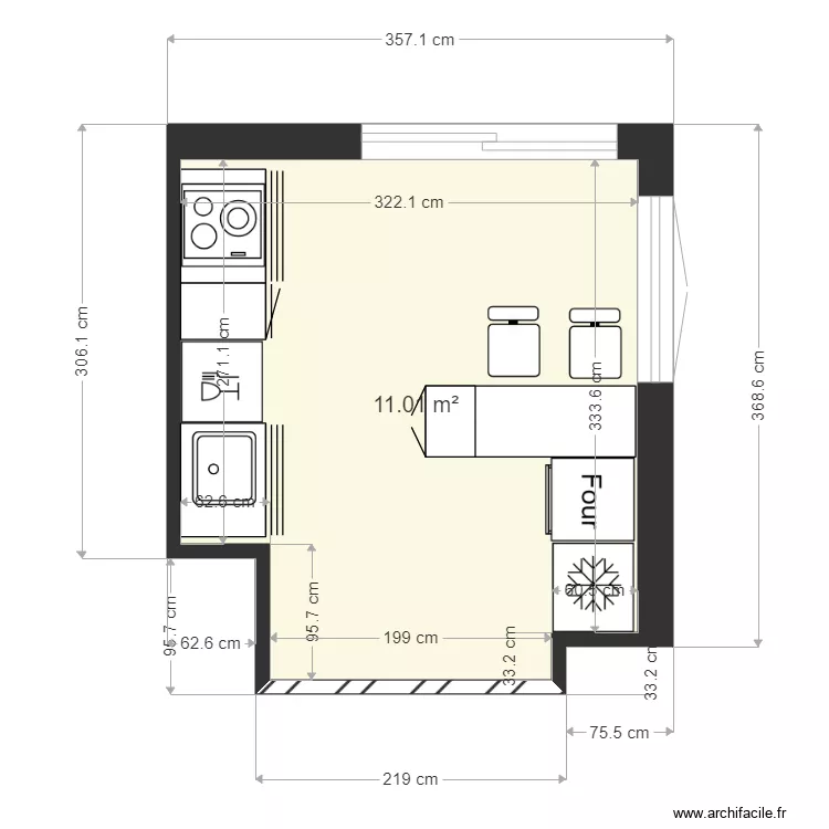 cuisine JC5. Plan de cuisine JC5. Plan de