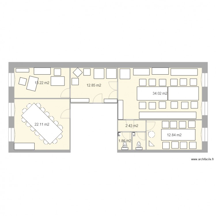 MONTGRAND EXISTANT projet ju 3. Plan de 0 pièce et 0 m2