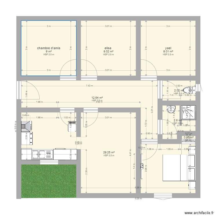 apsolument . Plan de 0 pièce et 0 m2