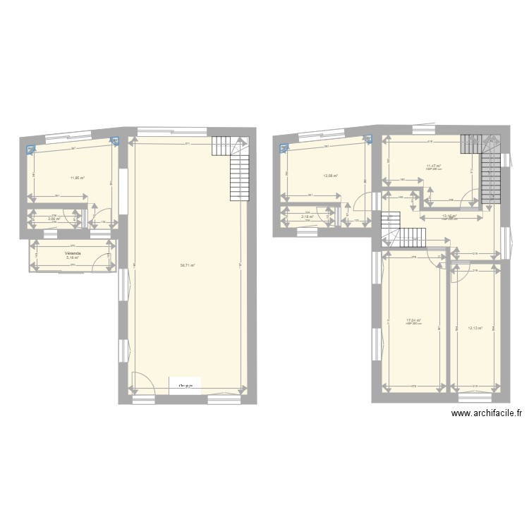 Suzanne Maison RDC 2022 V1. Plan de 10 pièces et 144 m2