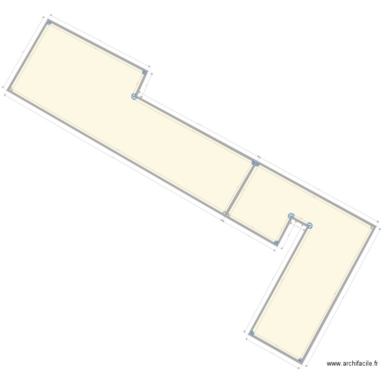 Les granges habitation. Plan de 0 pièce et 0 m2