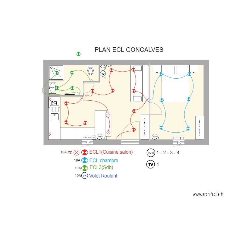 Gonçalves ecl. Plan de 0 pièce et 0 m2