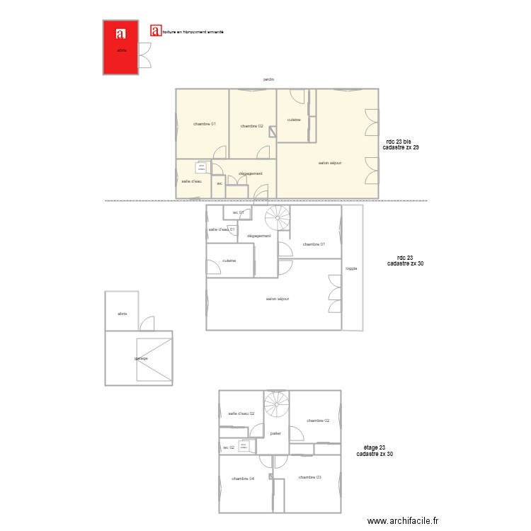 guilloteau. Plan de 0 pièce et 0 m2