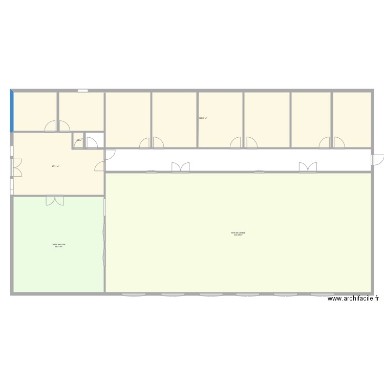 PROJET DOJO. Plan de 0 pièce et 0 m2
