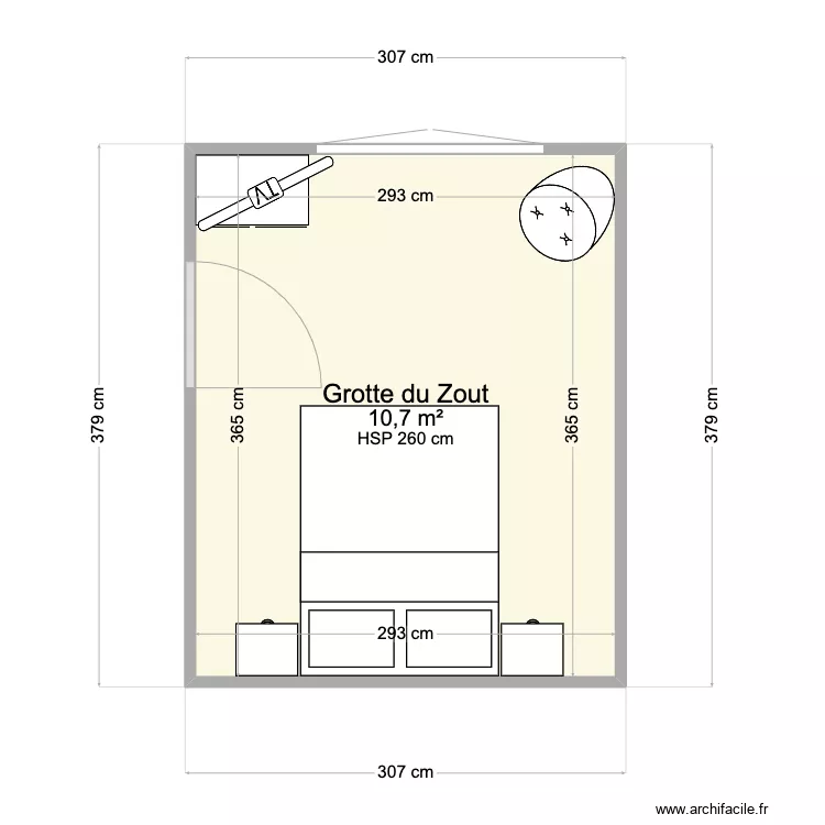 Chambre Parent V3. Plan de Chambre Parent V3. Plan de