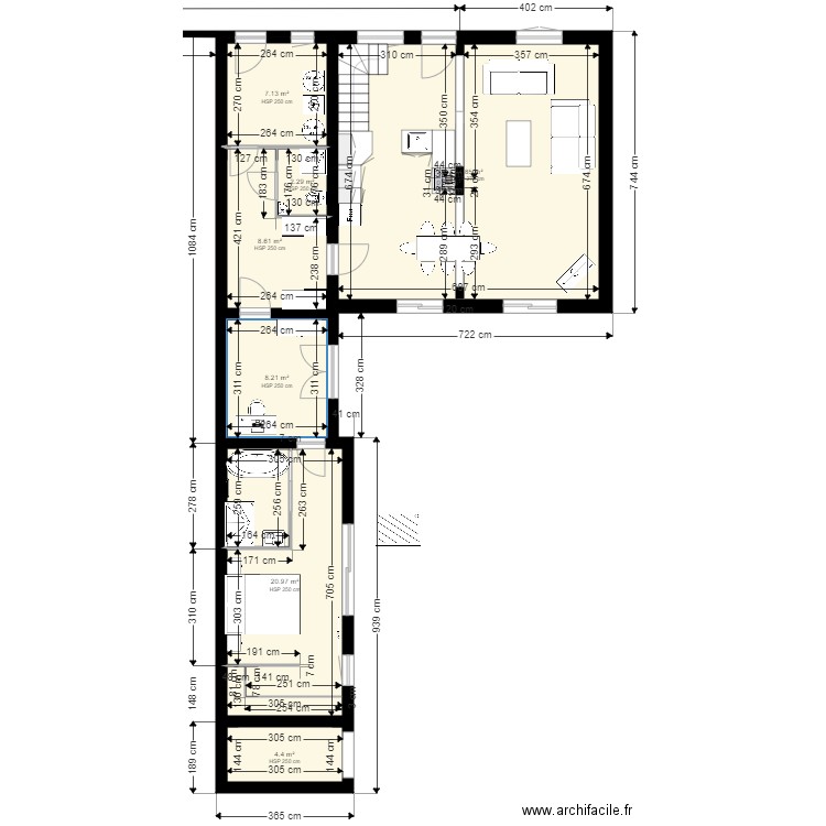 CARO 5 projet RDC 03decembre 21. Plan de 0 pièce et 0 m2