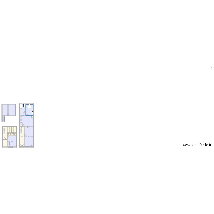 Rez de chaussée bodeghem . Plan de 0 pièce et 0 m2
