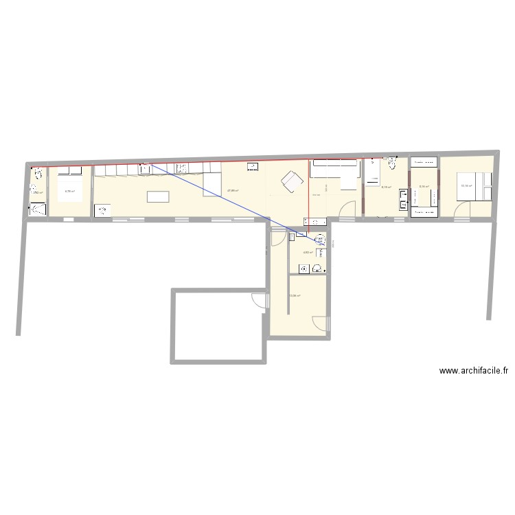 PLAN55. Plan de 0 pièce et 0 m2