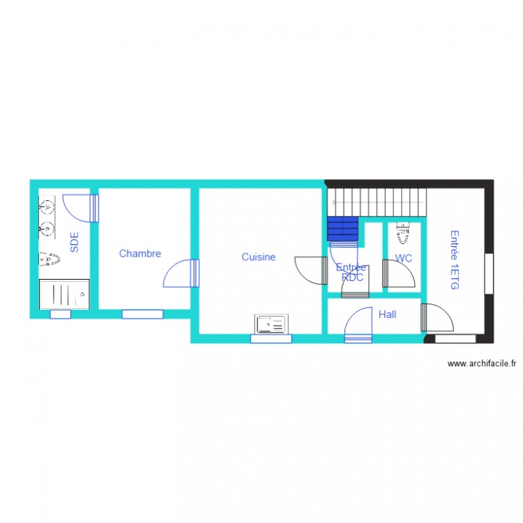 RDC2. Plan de 0 pièce et 0 m2