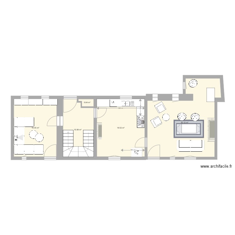 NOB PROJET TRAVAUX 152019. Plan de 0 pièce et 0 m2