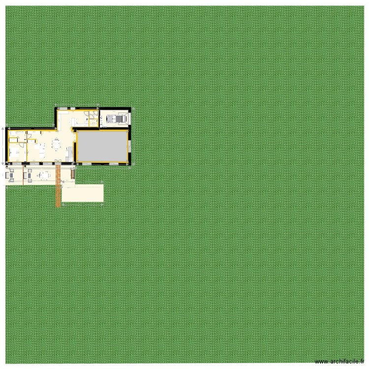Plan de Masse. Plan de 0 pièce et 0 m2