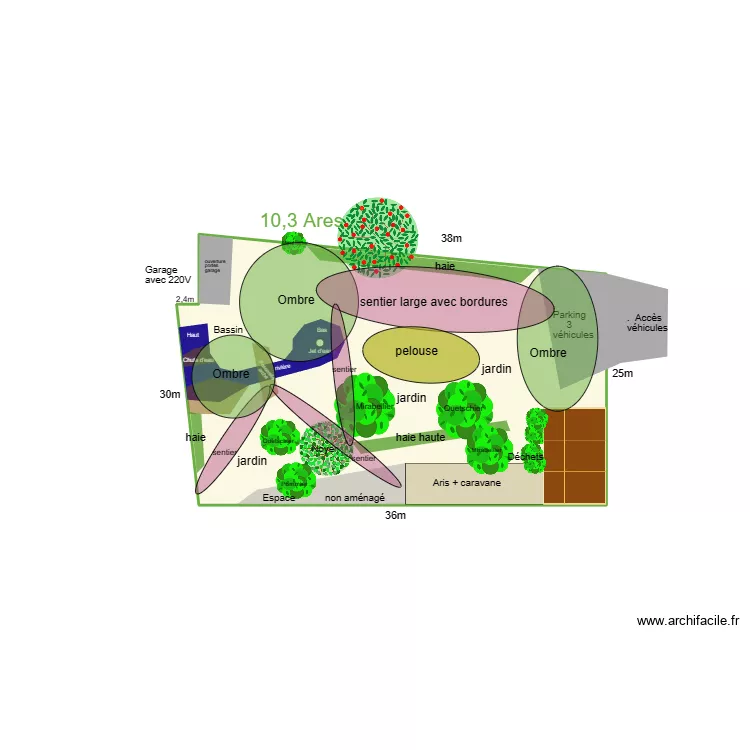 Projet verger Emilie 02B. Plan de Projet verger Emilie 02B. Plan de