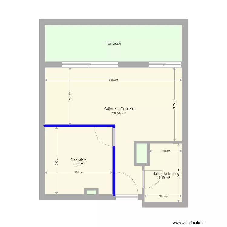 Studio Ghisoni Mont Rabeau construction. Plan de Studio Ghisoni Mont Rabeau construction. Plan de