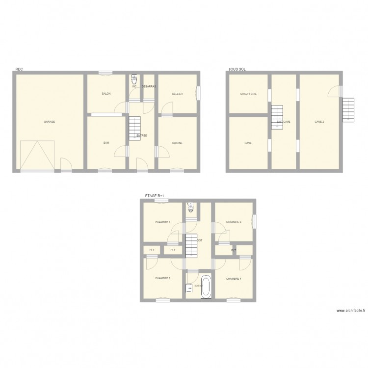 matinaud. Plan de 0 pièce et 0 m2