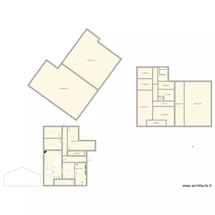 maison 8. Plan de 