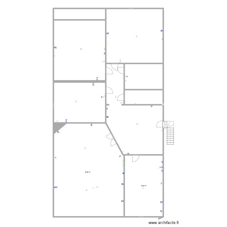 Md Masudur Rahaman. Plan de 8 pièces et 265 m2
