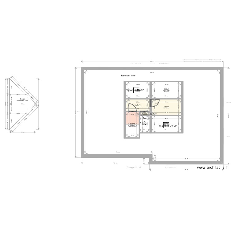 Martin Serge - Jacquie. Plan de 78 pièces et 760 m2