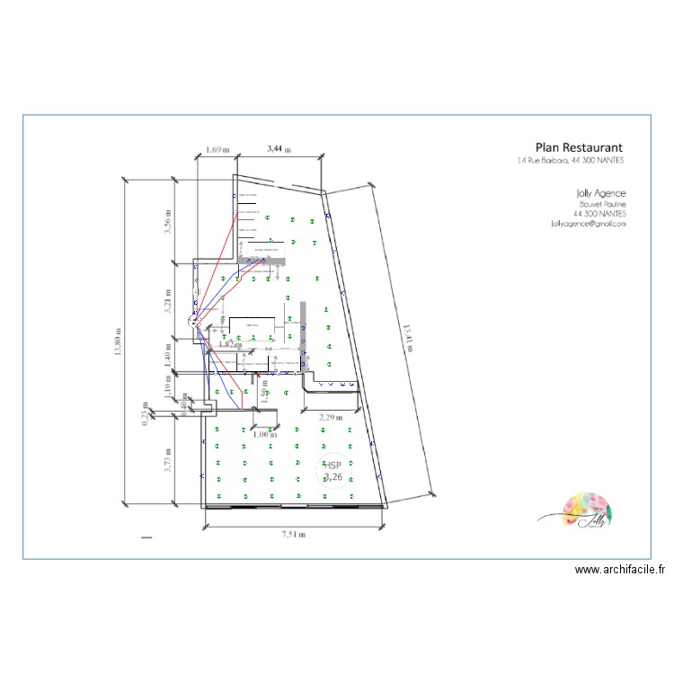 Plan cuisine st joseph. Plan de 0 pièce et 0 m2