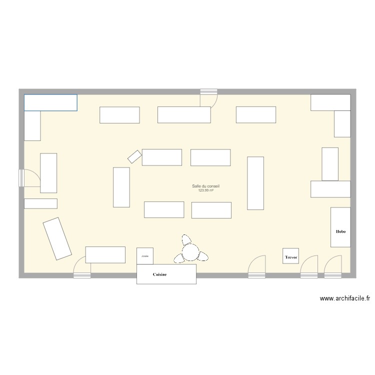 Salle du conseil5. Plan de 0 pièce et 0 m2