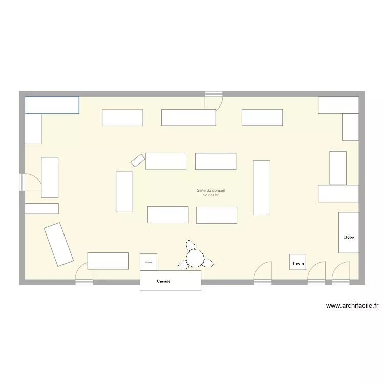 Salle du conseil5. Plan de 