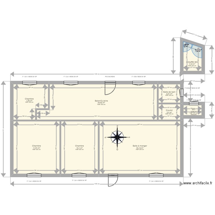 TAY. Plan de 0 pièce et 0 m2