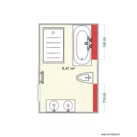 Salle de bains apres