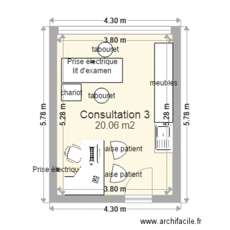 Consultation 3e. Plan de 0 pièce et 0 m2