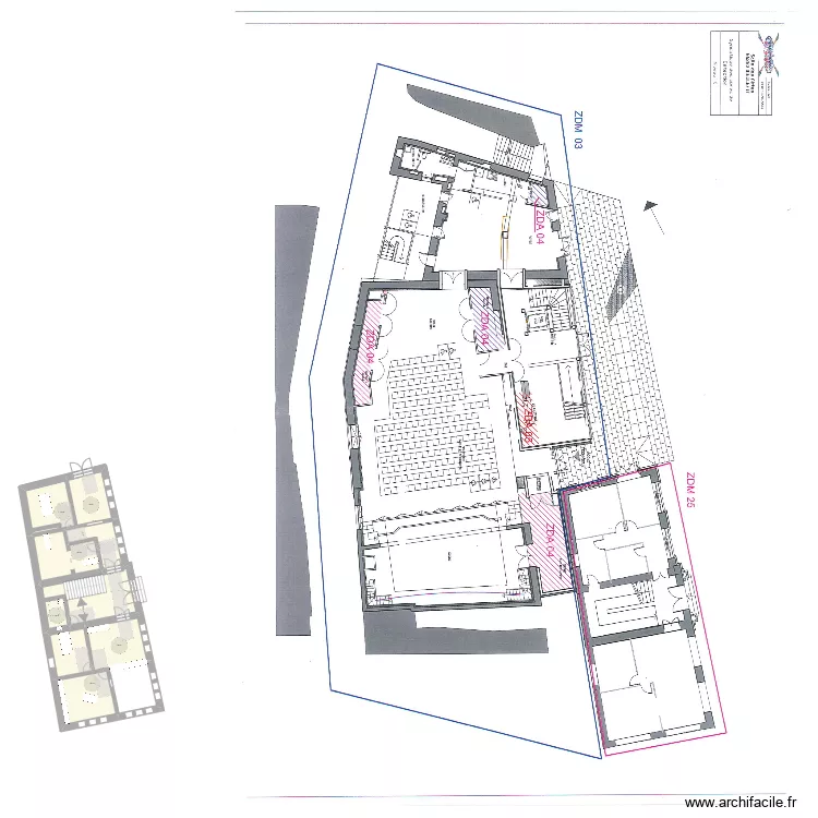 mairie dieulefit rdc. Plan de 