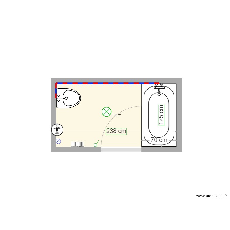 DAILLERE. Plan de 0 pièce et 0 m2